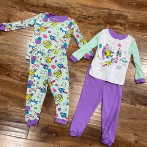 Kidgets pj sets x 2 size 18 months